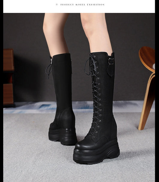 Botas Martin Elevadoras con Suela Reforzada - Estilo Casual Versátil - Image 20