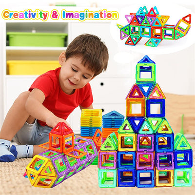 Bloques Magnéticos de Construcción - Set Educativo para Niños - Image 2