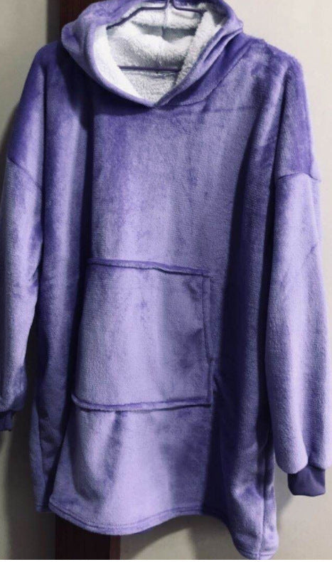 Manta con Capucha para TV - Bata Térmica para Noches Frías y Cálidas - Image 16