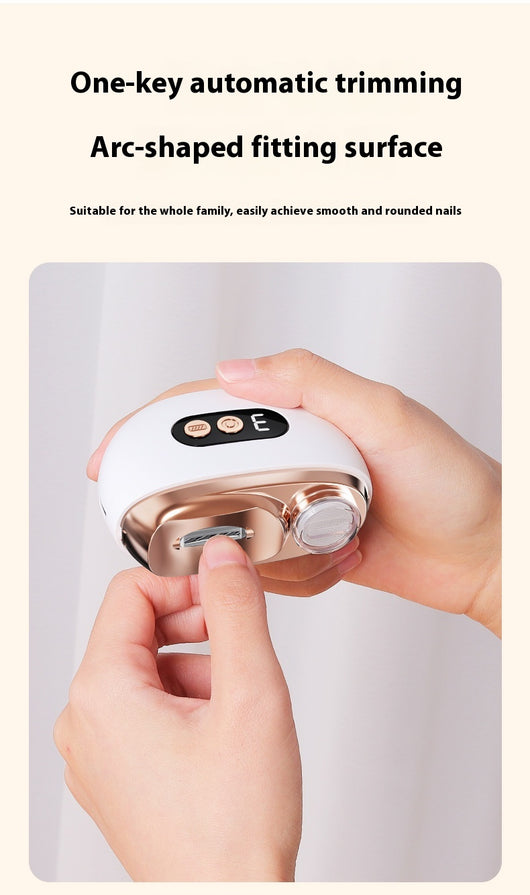 Cortauñas Eléctrico Recargable con Sistema Antiprensado - Image 13