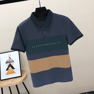 Polo Clásico de Bloques de Color para Hombre - Image 8