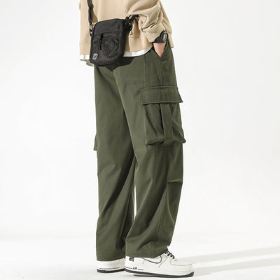 Pantalones Casuales Rectos con Múltiples Bolsillos para Niños - Image 2