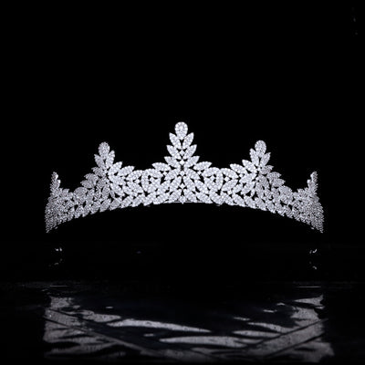 Tiara Nupcial Elegante - Accesorios para el Cabello de Novia Estilo Europeo