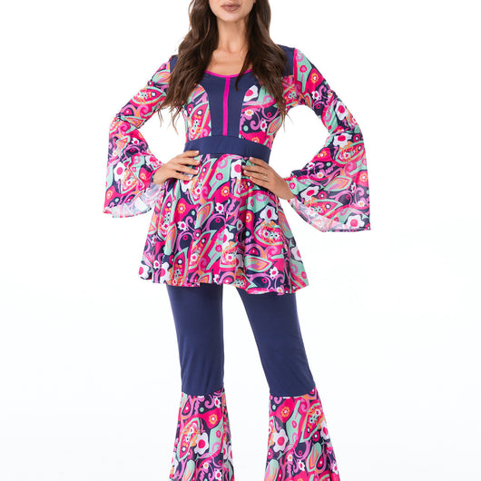 Vestido Retro Hippy Disco para Parejas - Estilo Halloween - Image 11