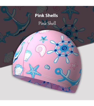 Gorro de Natación Elástico y Cómodo con Estampado Simple - Image 26