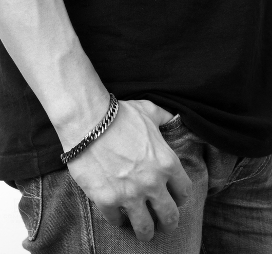 Brazalete de Acero Titanio para Hombre - Image 6