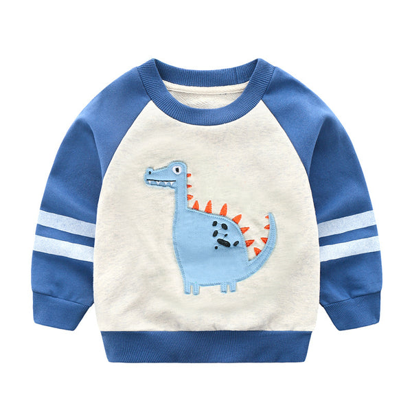 Suéteres para Niños Estilo Europeo y Americano en Algodón