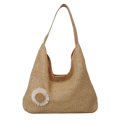 Bolsa Tejida de Gran Capacidad para Playa y Vacaciones - Image 17