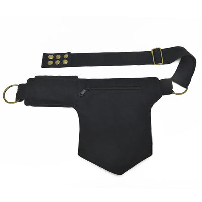 Bolsa Crossbody Retro con Remaches y Compartimentos Múltiples para Hombre y Mujer - Image 6