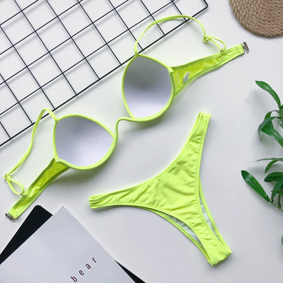 Bikini con Copa Rígida y Fruncido - Image 34
