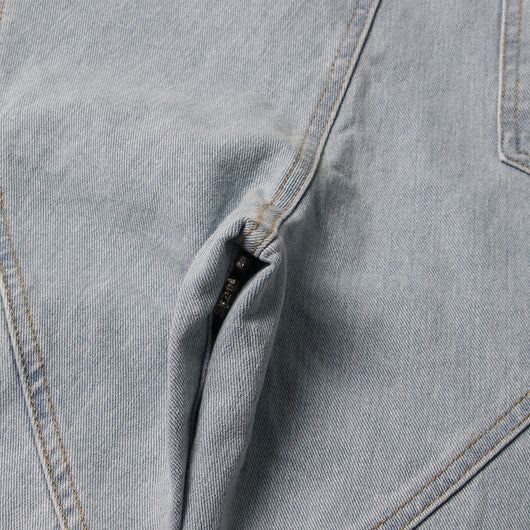 Jeans Anchos con Detalles de Diamantes para Mujer - Image 9