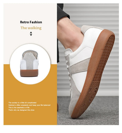 Tenis Retro Estilo Japonés Unisex Blanco - Image 8