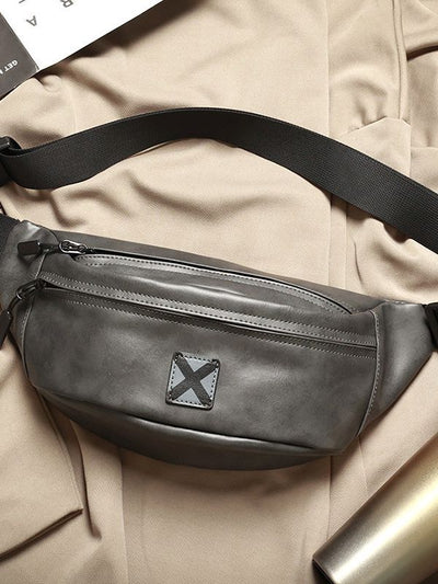 Bolsa de Hombro Coreana Moderna para Hombre - Image 14