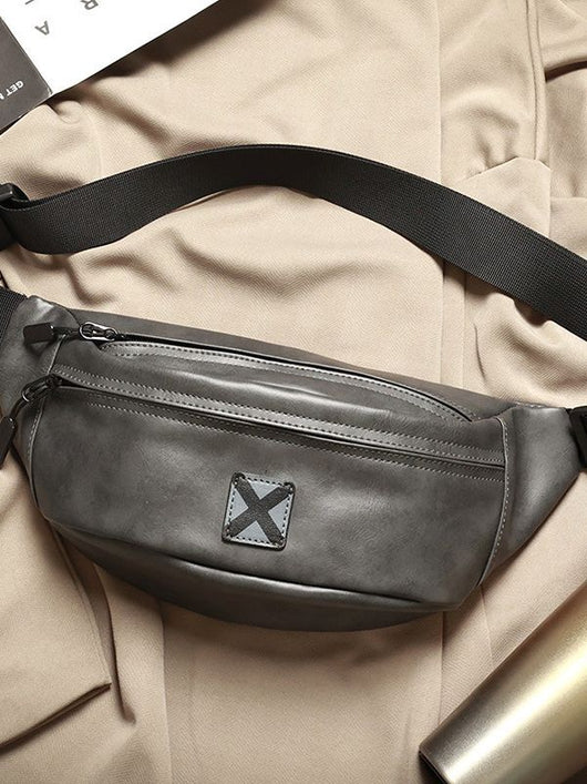Bolsa de Hombro Coreana Moderna para Hombre - Image 14