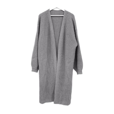 Cardigan Tejido con Mangas Farol y Largo Extendido - Image 20