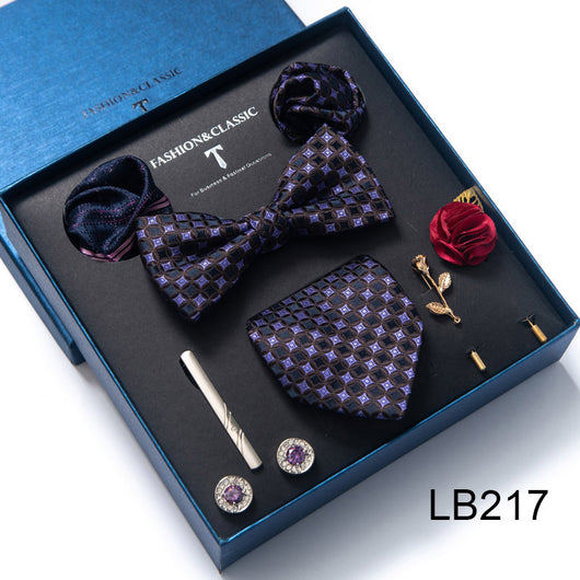 Conjunto de 8 Piezas de Corbatas para Traje Formal de Hombre - Image 69