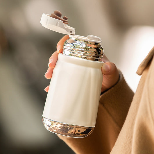 Vaso Térmico Retro para Niños - Acero Inoxidable 316 Grado Alimentario