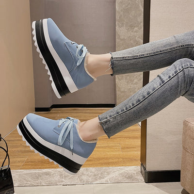 Zapatos de Algodón Cómodos con Punta Cuadrada y Suela Acolchada para Mujer - Image 4
