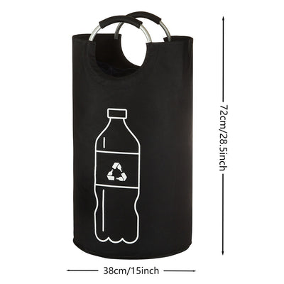Cesto Plegable de Aluminio para Reciclaje y Almacenamiento de Botellas - Image 2