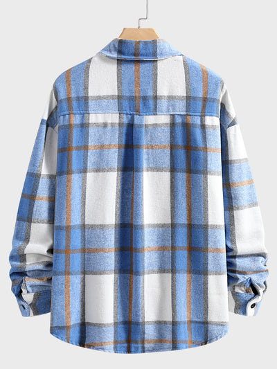 Chaqueta de Franela a Cuadros para Hombre - Image 12