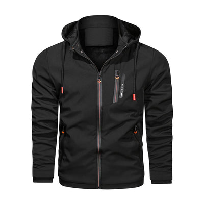 Chamarra Deportiva Casual con Cierre y Detalles Multicolor en Algodón Ligero - Image 10
