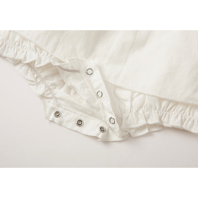 Falda Midi Voluminosa de Algodón Blanco - Image 8