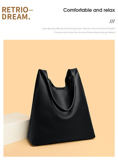 Bolso Retro de Cuero Suave con Gran Capacidad para Llevar al Hombro - Image 22