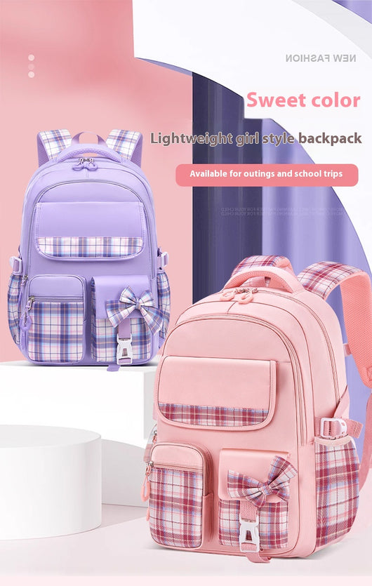 Mochila Infantil Ergonómica de Gran Capacidad con Protección Espinal - Image 18