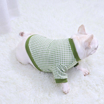 Suéter Acolchado de Cuadros para Perros - Abrigo Cálido Invierno y Otoño - Image 6