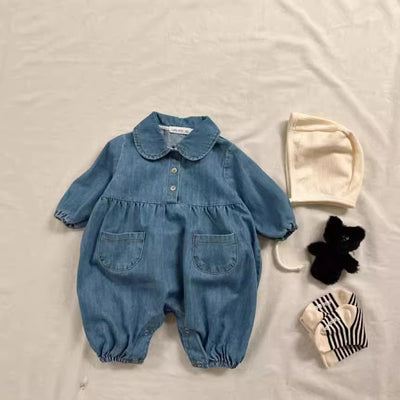 Jumpsuit Infantil con Solapa - Diseño Clásico para Niños y Niñas - Image 5
