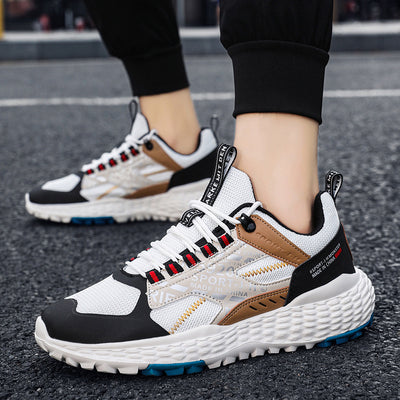 Zapatos Deportivos Tejidos para Hombre con Punta Redonda - Image 12