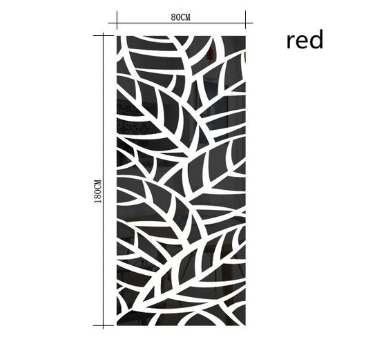 Espejo Adhesivo con Patrón de Plantas para Decoración Moderna - Image 5