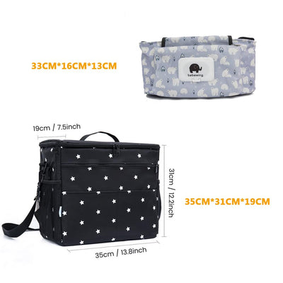 Bolsa Organizadora Grande para Carrito de Bebé - Image 12
