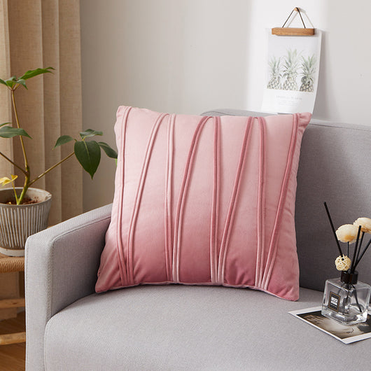 Funda de Almohada Terciopelo Plisada Premium para Sofá y Cabecera - Image 19
