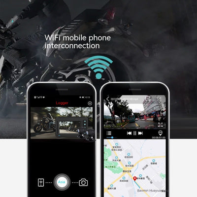 Grabadora Dashcam Moto 4K con GPS y Resistencia al Agua - Image 5