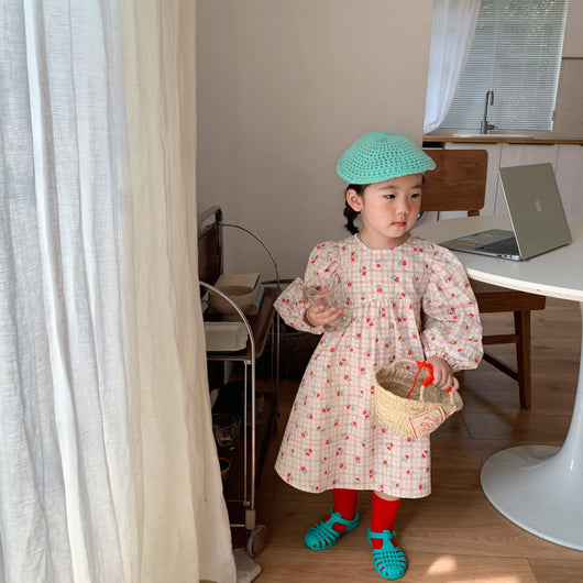 Vestido Infantil Floral Elegante para Niña - Image 2
