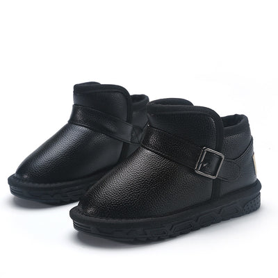 Botas de Nieve Cálidas con Forro de Velvet y Caña Baja