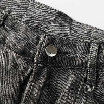Pantalones Vaqueros Personalizados Otoño con Corte Split - Image 9