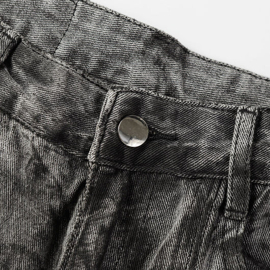 Pantalones Vaqueros Personalizados Otoño con Corte Split - Image 9