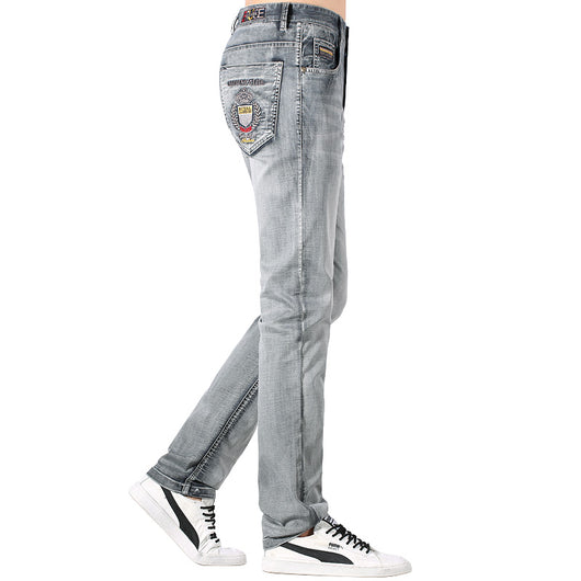 Jeans Rectos Holgados para Hombre - Estilo Moderno y Cómodo - Image 4