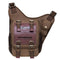 Bolsa Mensajero Canvas Retro para Hombre