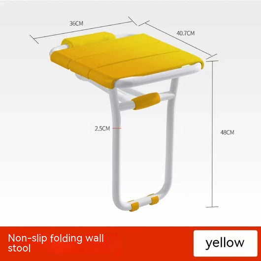 Taburete Plegable de Pared con Asiento Antideslizante - Image 7