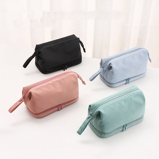 Bolsa de Maquillaje Grande Portátil con Compartimentos - Organizador de Viaje - Image 9