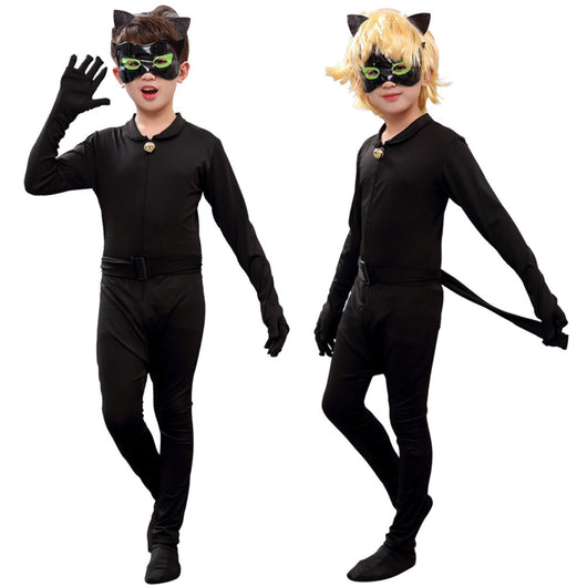 Disfraz de Gato Negro para Halloween - Traje Infantil - Image 5