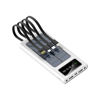 Batería Solar Portátil de 4 Cables para Teléfonos Móviles - Image 7