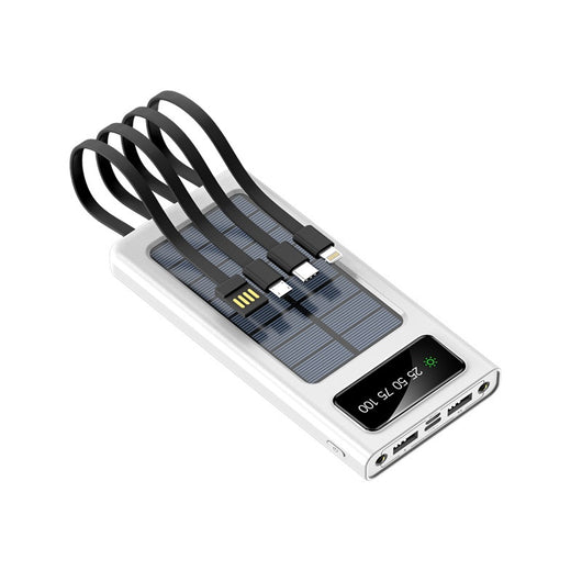 Batería Solar Portátil de 4 Cables para Teléfonos Móviles - Image 7