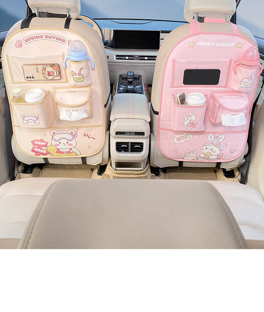 Organizador de Asiento Trasero del Auto con Protector Antimanchas - Image 21