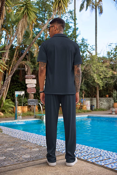 Pantalón Corto Suelto de Ocio - Traje Deportivo Casual - Image 23