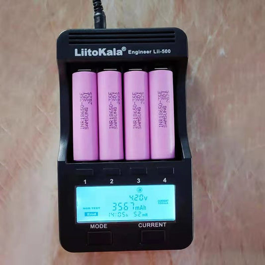 Batería de Litio 3500mAh INR18650-35E de Alto Rendimiento