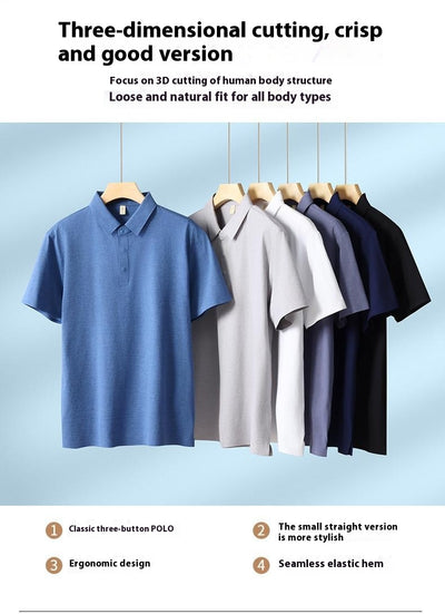 Playera Hombre Cuello Solapa Liso Premium Sin Costuras - Image 12